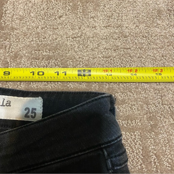 {Pistola Denim} Ripped Jeans With Zipper Detail on Ankle Size 25 - Picture 14 of 16